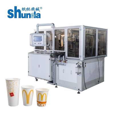 Qualität Papiertee-Schale, die Maschine, Papier-Teeschale Shunda-hoher Qualität herstellt Maschine nur USD9800 herstellt. Fabrik