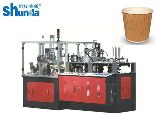 Qualität Sondern Sie/Doppelt-Seiten PET Papierschalen-Ärmel-Maschine für kaltes Getränk aus Fabrik