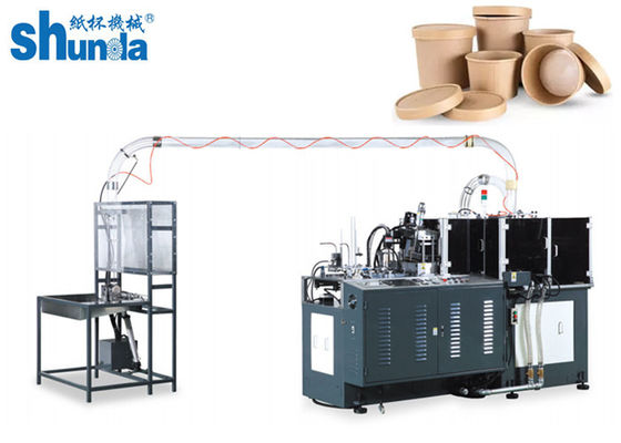 Qualität Vollautomatische Papierschüssel-Produktionsmaschine in der hohen Geschwindigkeit mit Kontrollsystem und Liefersystem Fabrik