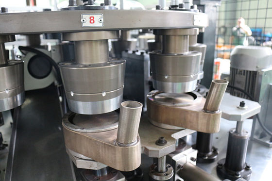 Single / Double PE Coated Paper Cup Making Machine 0.4mpa Hot Air System disposable paper cup forming machine