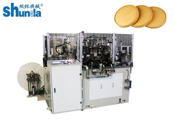 Qualität Automatischer Hochgeschwindigkeitspapierdeckel, der Maschine mit Pe-/Plagestrichenem papier für Kaffeetasse bildet Fabrik