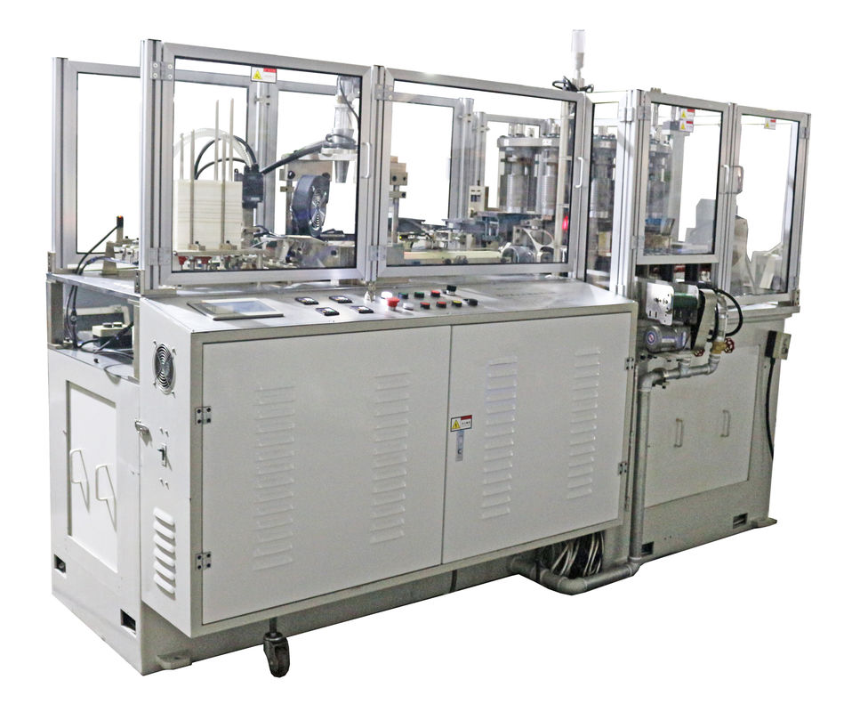 Green Automatic Paper Tube Machine High Speed 70 - 80 PCS / MIN