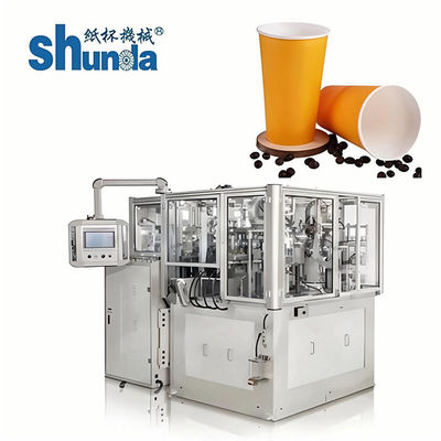 Hochgeschwindigkeitspapierschalen-Maschine, Hochgeschwindigkeitspapierschalenmaschine Shunda für Eiscreme, Tee, Kaffee