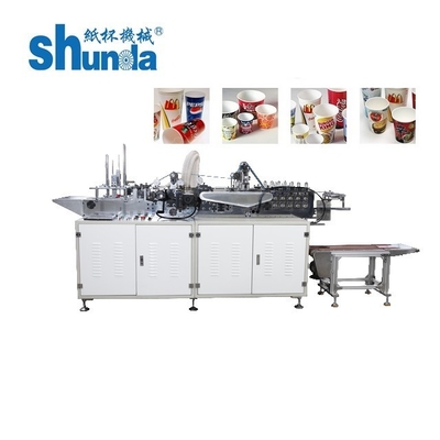 PE-beschichtete Papierrandfaltenmaschine Papierleere Skivmaschine