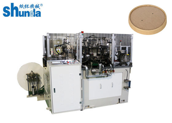 Automatischer Papier-Schalen-Deckel CER 135gsm 60pcs/Min, der Maschine herstellt